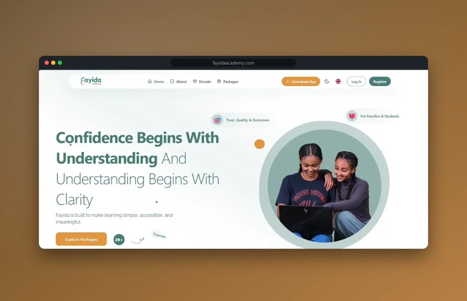 Fayida Academy (Web) preview